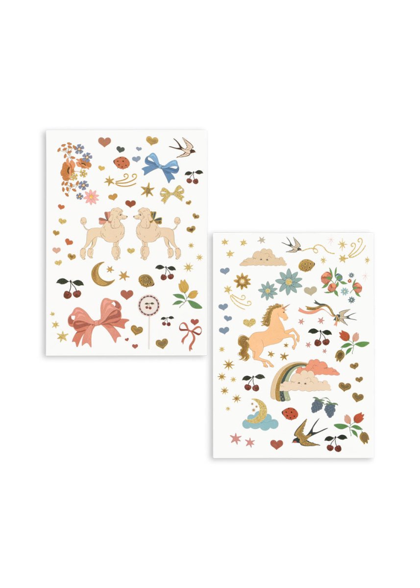 KONGES SLØJD-Pack De Mélange Tatouages - Arc-en-ciel