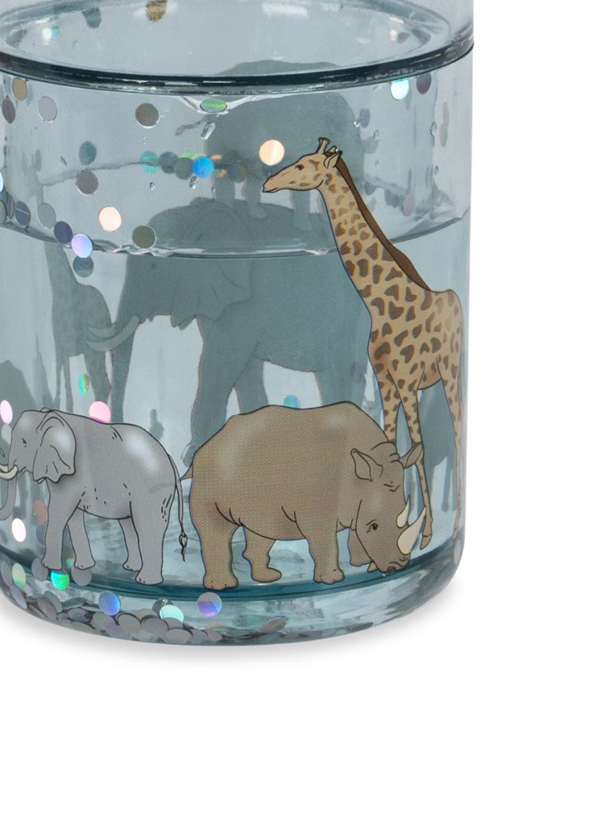 KONGES SLØJD-Paquet De 2 Gobelets À Paillettes - Safari