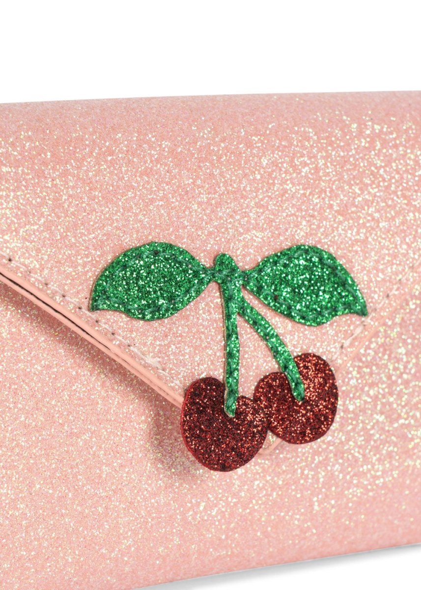 KONGES SLØJD-Portefeuille Lettre D'amour Rose À Paillettes