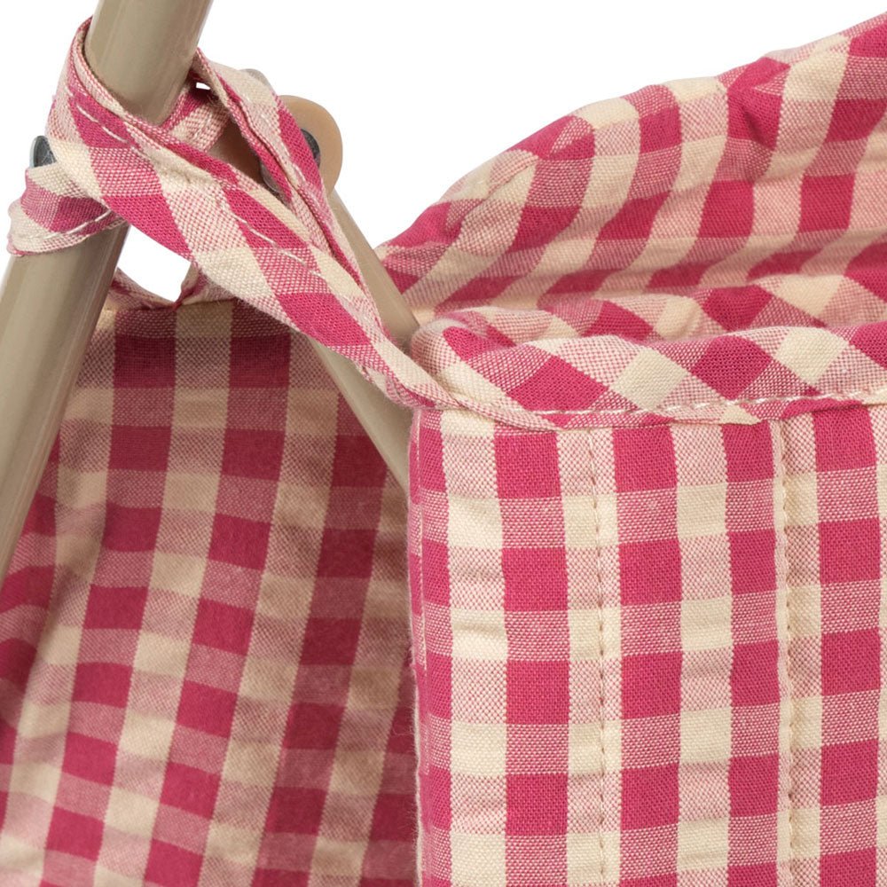 KONGES SLØJD-Poussette Canne Pour Poupée - Bubblegum Check