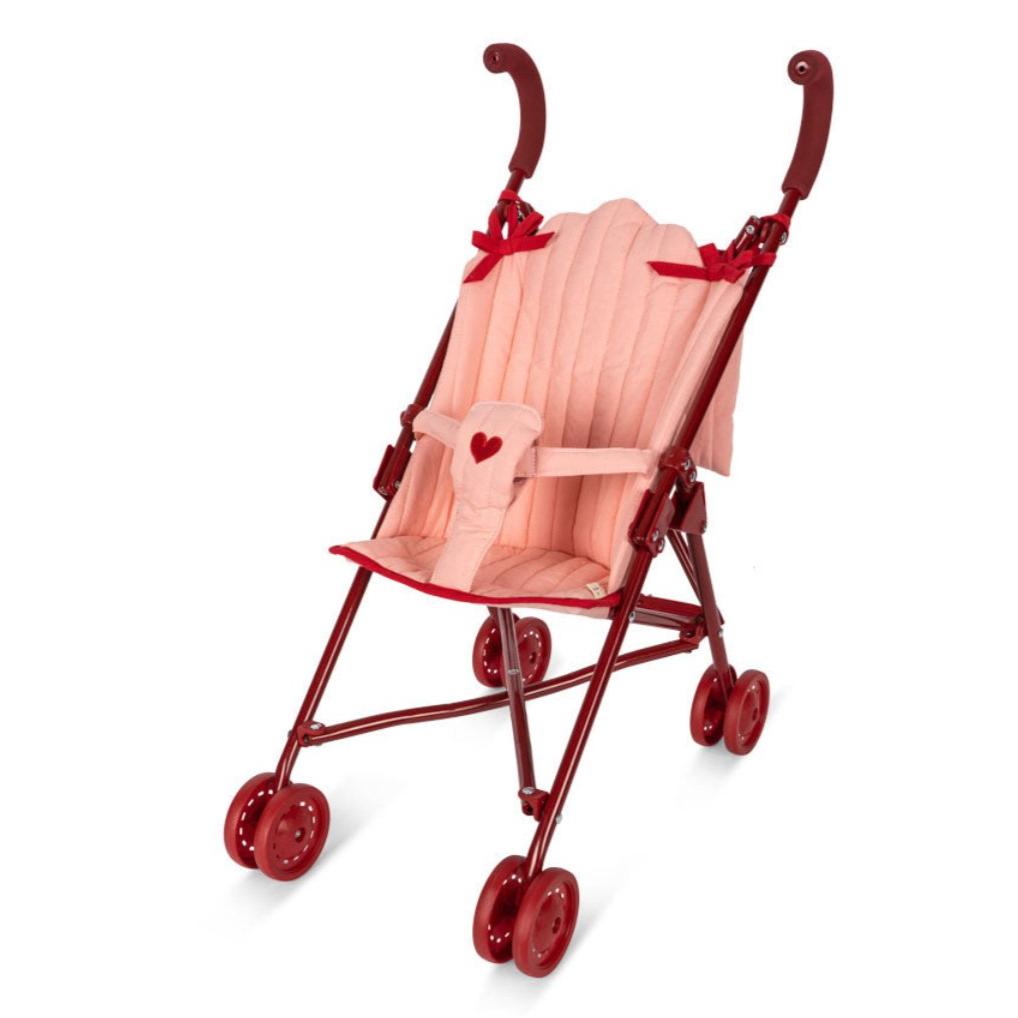 KONGES SLØJD-Poussette De Poupée - Rose Douce