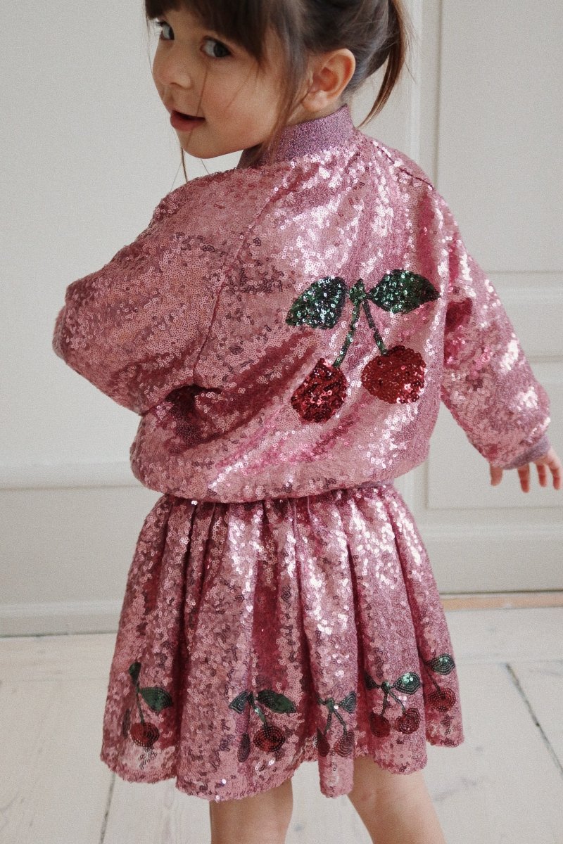 KONGES SLØJD-Veste Bomber À Sequins Starla - Rose