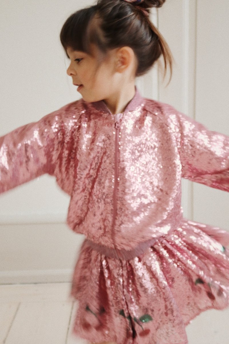 KONGES SLØJD-Veste Bomber À Sequins Starla - Rose
