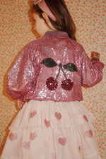 KONGES SLØJD-Veste Bomber À Sequins Starla - Rose
