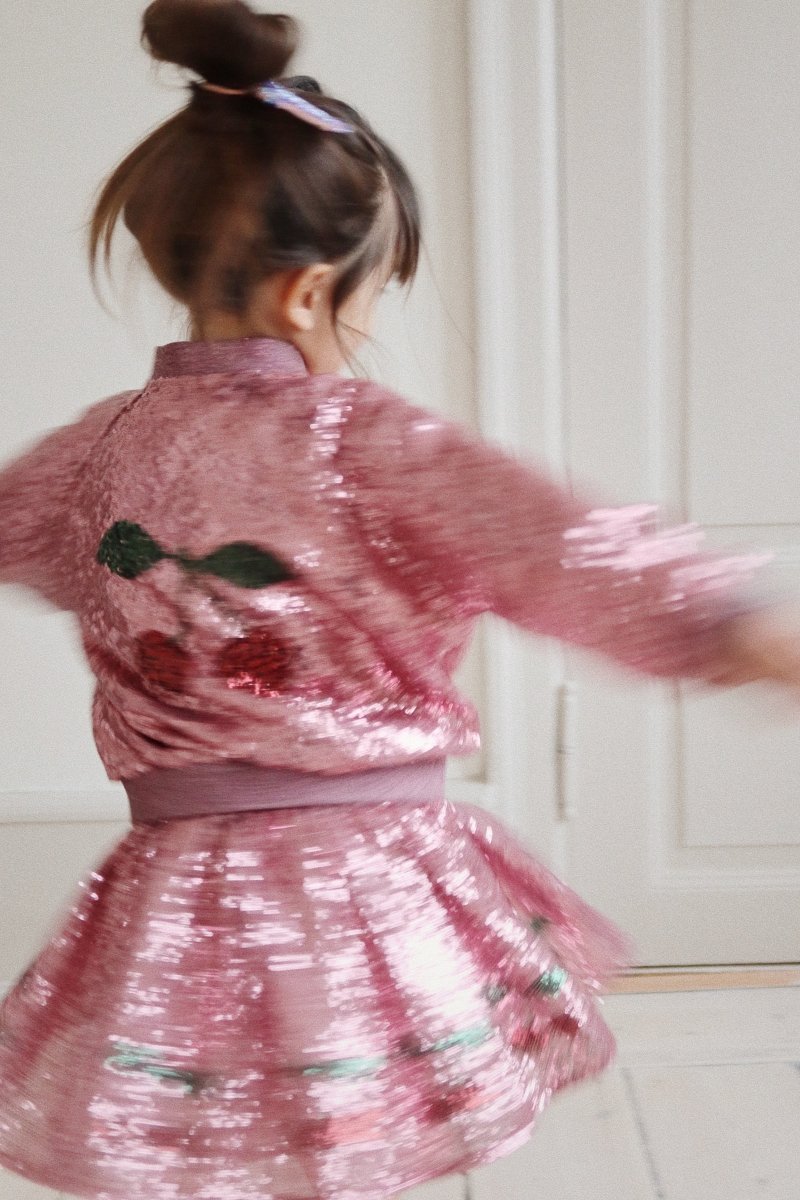 KONGES SLØJD-Veste Bomber À Sequins Starla - Rose