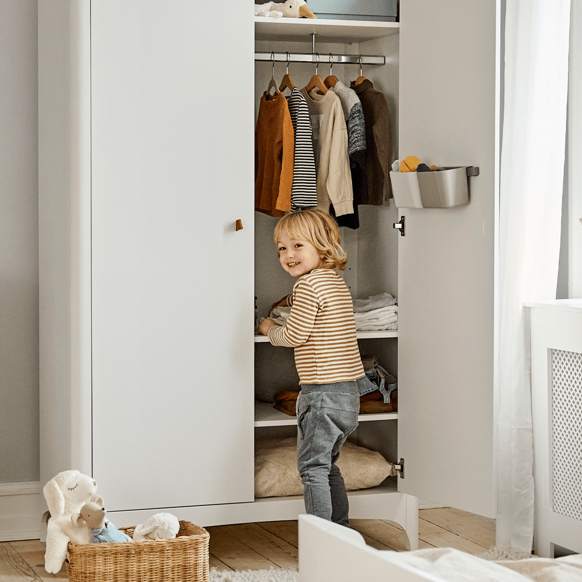 LEANDER-Armoire Leander Classic™, Blanc