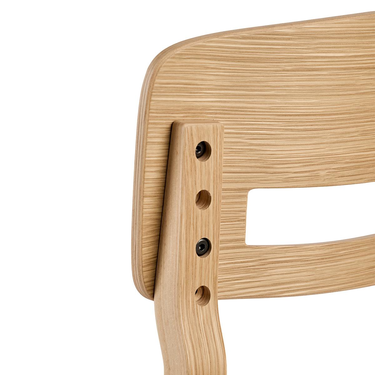LEANDER-Chaise haute sans arceau Leander Louie™ Chêne