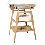 LEANDER-Table À Langer Linea Avec Matelas, Chêne