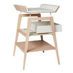 LEANDER-Table À Langer Linea Avec Matelas, Hêtre