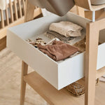 LEANDER-Table À Langer Linea Avec Matelas, Hêtre