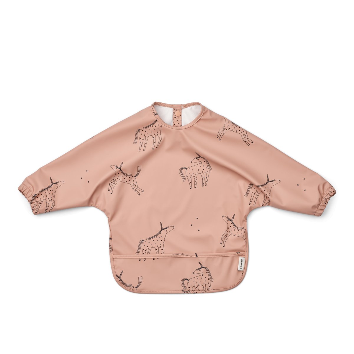 LIEWOOD-Bavoir Cape Imprimé Merle - Licorne / Tuscany Rose