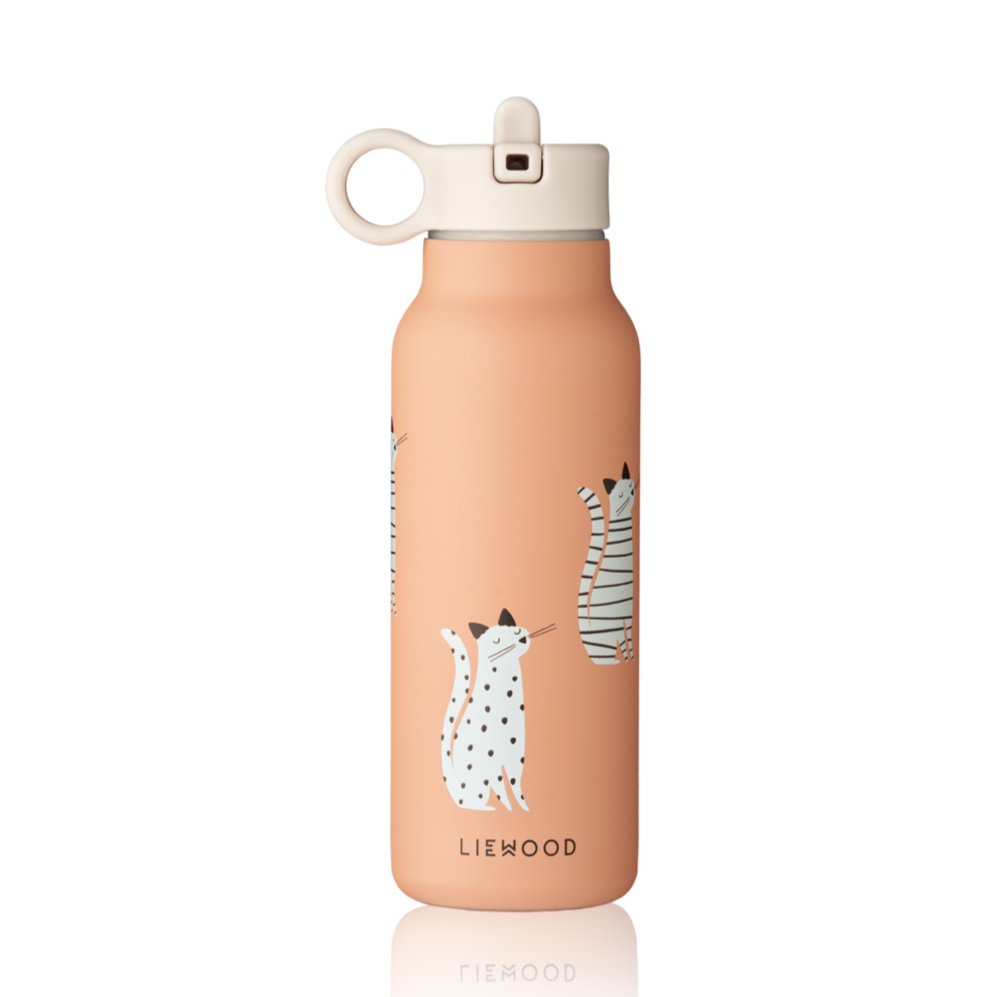 LIEWOOD-Gourde Falk 350 Ml - Chat / Tuscany Rose