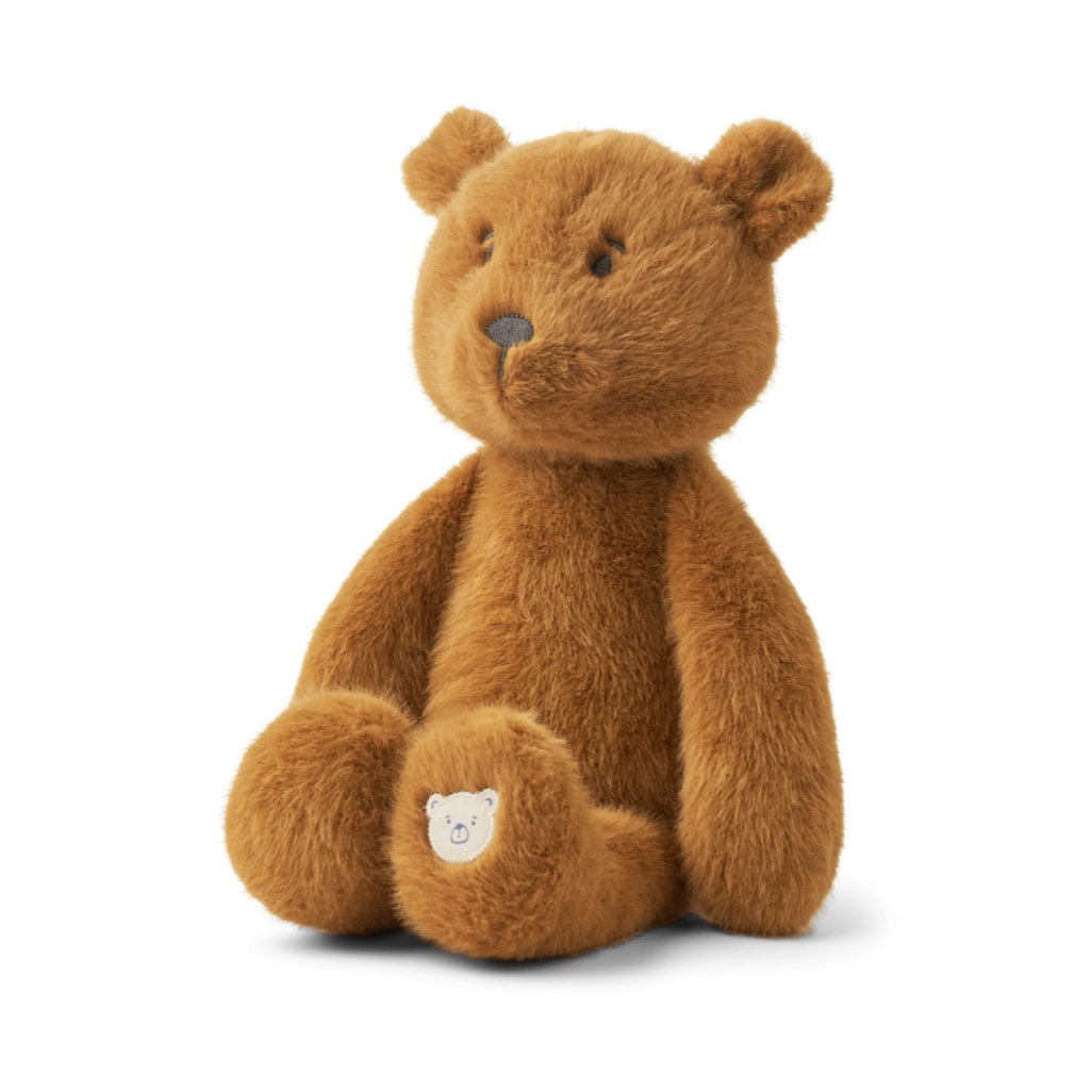 LIEWOOD-Peluche Ours Berto - Caramel Doré
