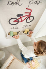 LORENA CANALS-Cintre De Poche Mural Cool Kids Ride Bikes