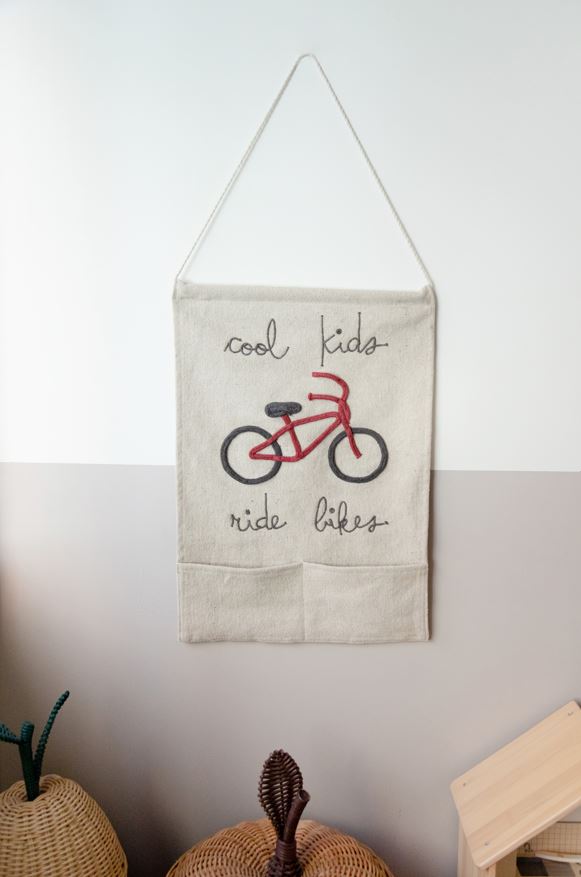 LORENA CANALS-Cintre De Poche Mural Cool Kids Ride Bikes