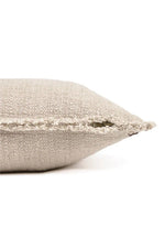LORENA CANALS-Coussin Carré Tissé Main Beige