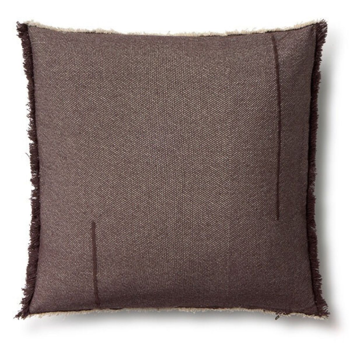 LORENA CANALS-Coussin Carré Vertical Coffebean