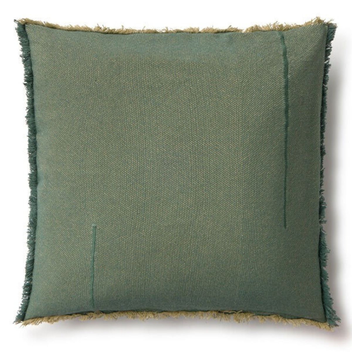 LORENA CANALS-Coussin Carré Vertical Duck Green