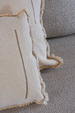 LORENA CANALS-Coussin Carré Vertical Natural