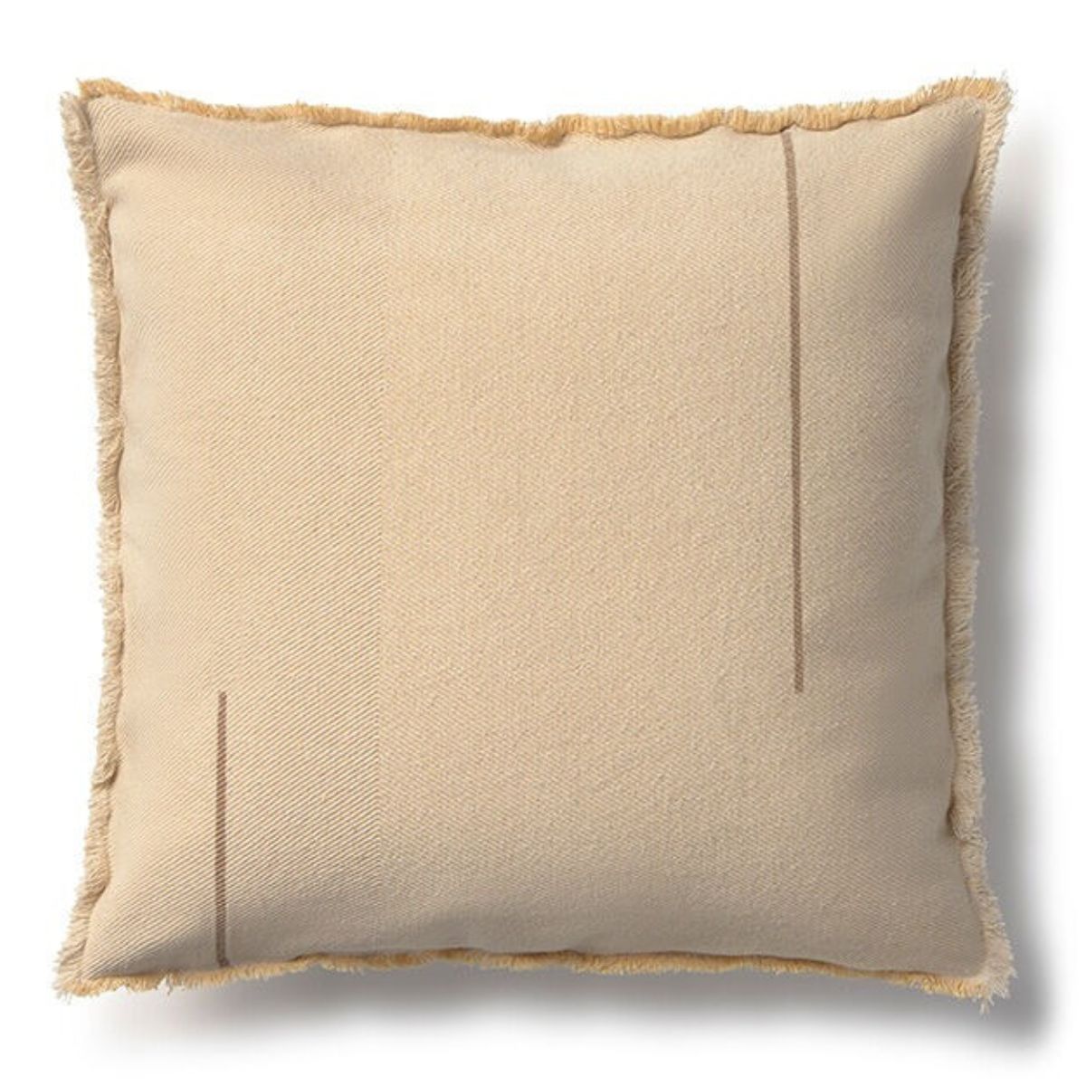 LORENA CANALS-Coussin Carré Vertical Natural