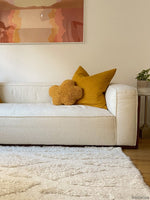 LORENA CANALS-Coussin Nuage Lavable - Jaune Moutarde