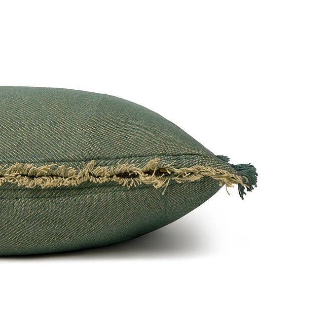 LORENA CANALS-Coussin Rectangulaire Vertical Duck Green