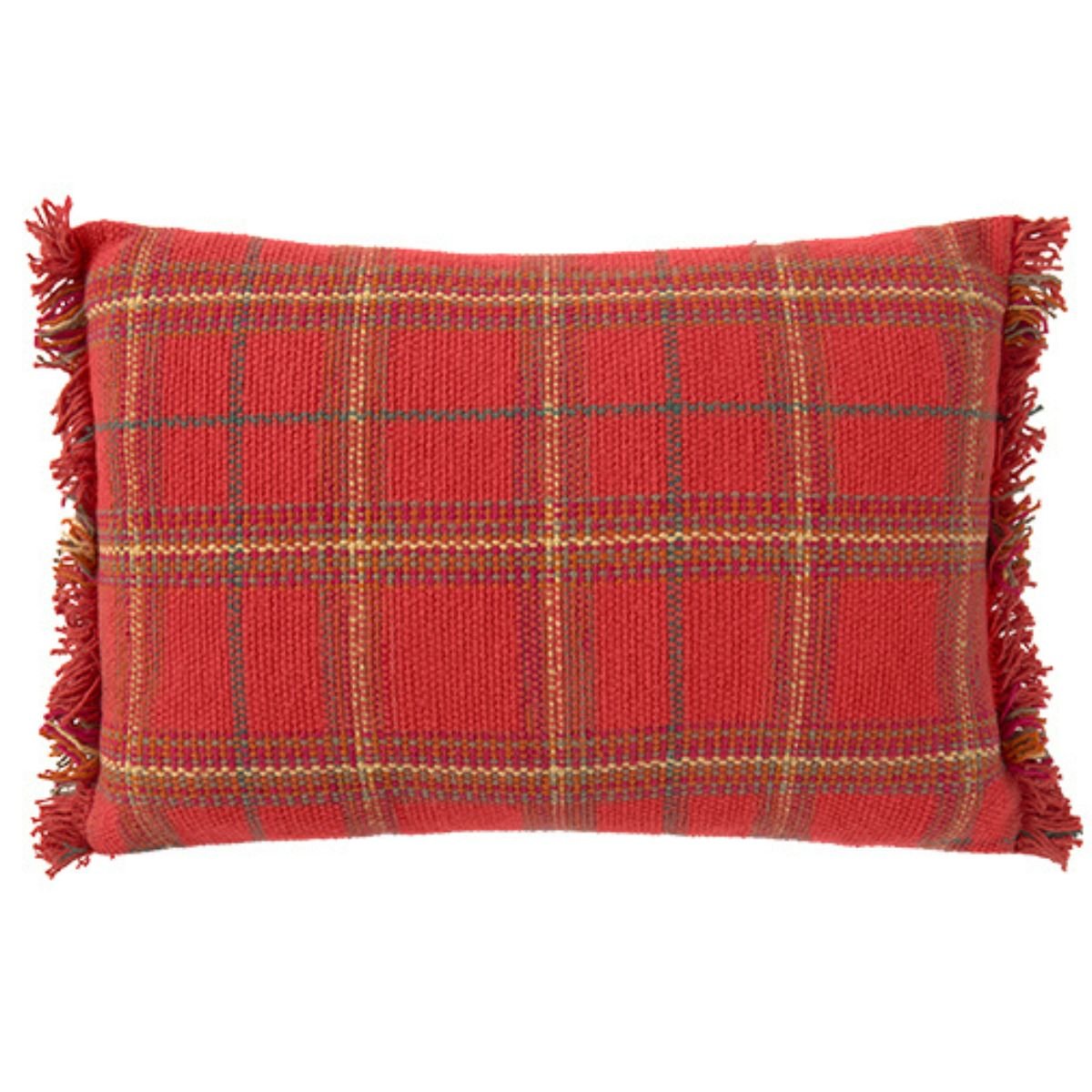 LORENA CANALS-Coussin Tissé Main Érable Rouge