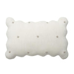 LORENA CANALS-Coussin Tricoté Biscuit Ivoire