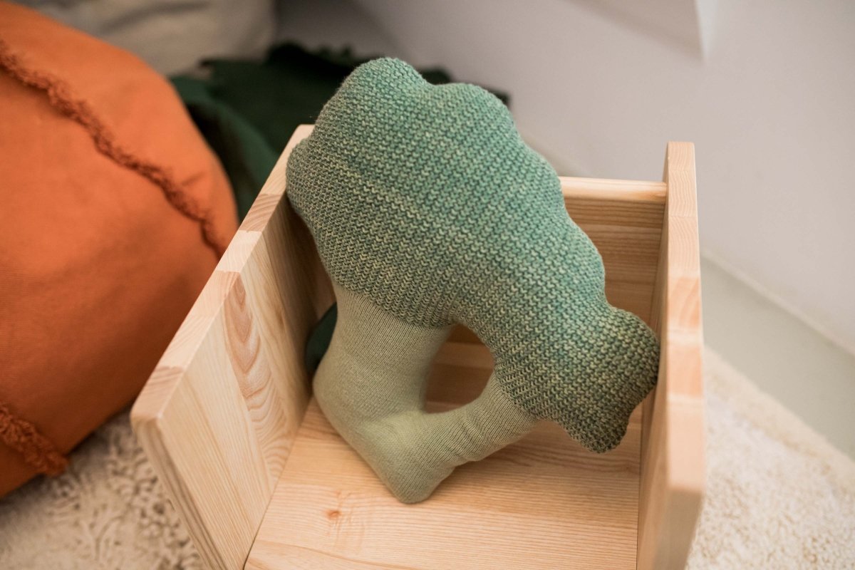 LORENA CANALS-Coussin Tricoté Brucy Le Brocoli