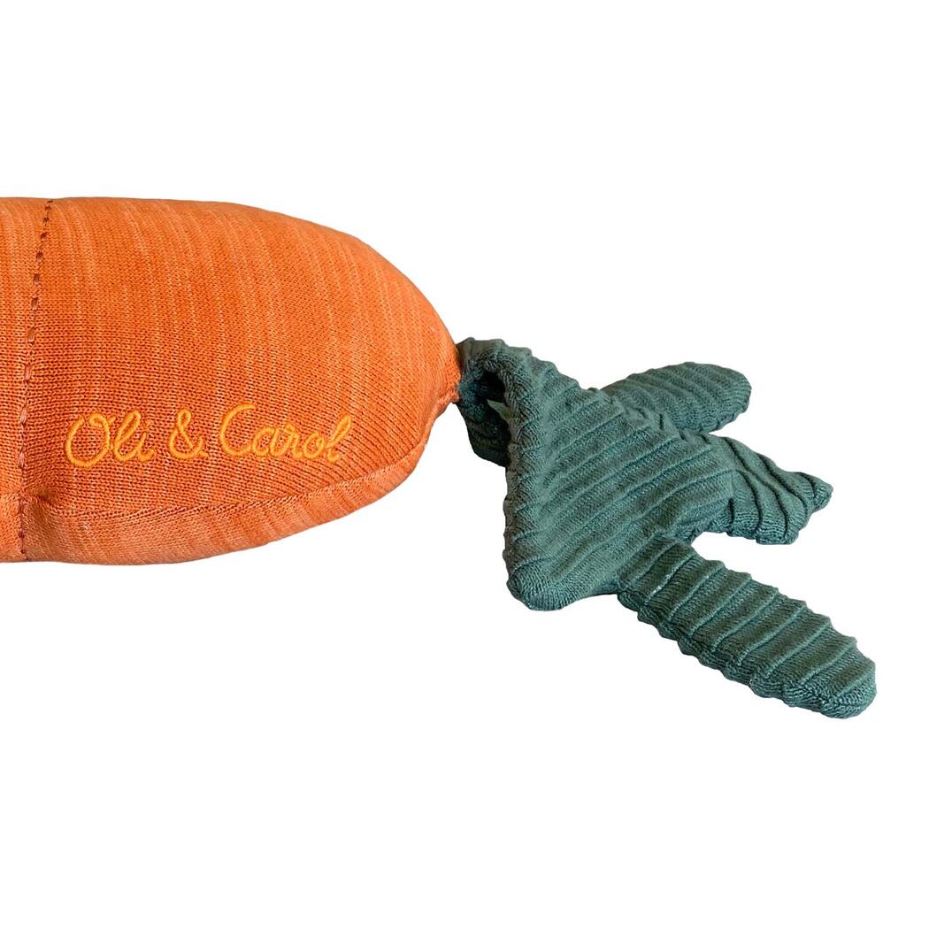 LORENA CANALS-Coussin Tricoté Cathy La Carotte