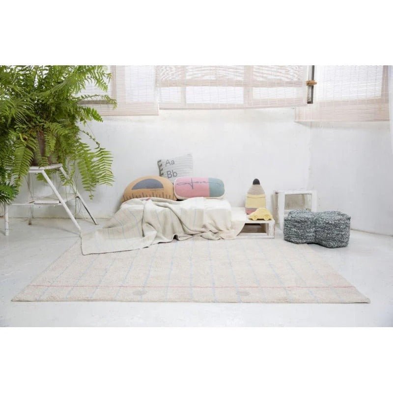 LORENA CANALS-Coussin Tricoté Gomme