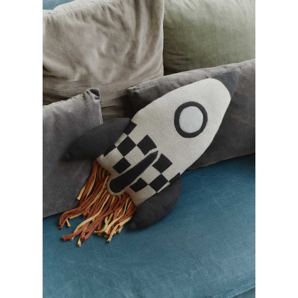 LORENA CANALS-Coussin Tricoté Rocket