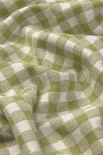LORENA CANALS-Couverture Tricotée Vichy Matcha