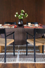 LORENA CANALS-Nappe Vertical Coffebean 170 X 250 Cm