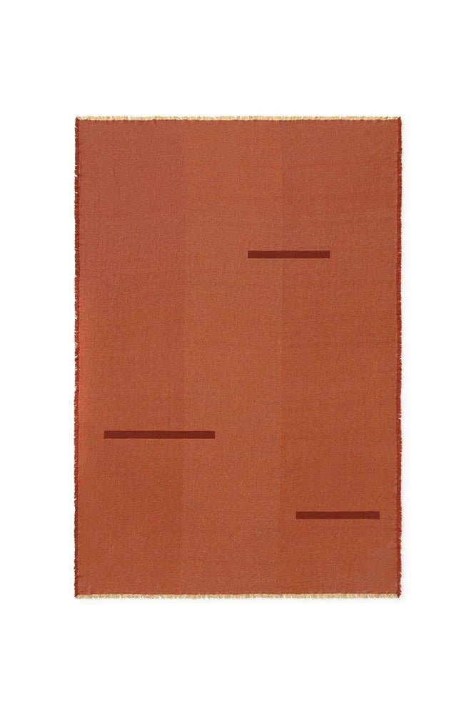 LORENA CANALS-Nappe Vertical New Terracota 170 X 350 Cm