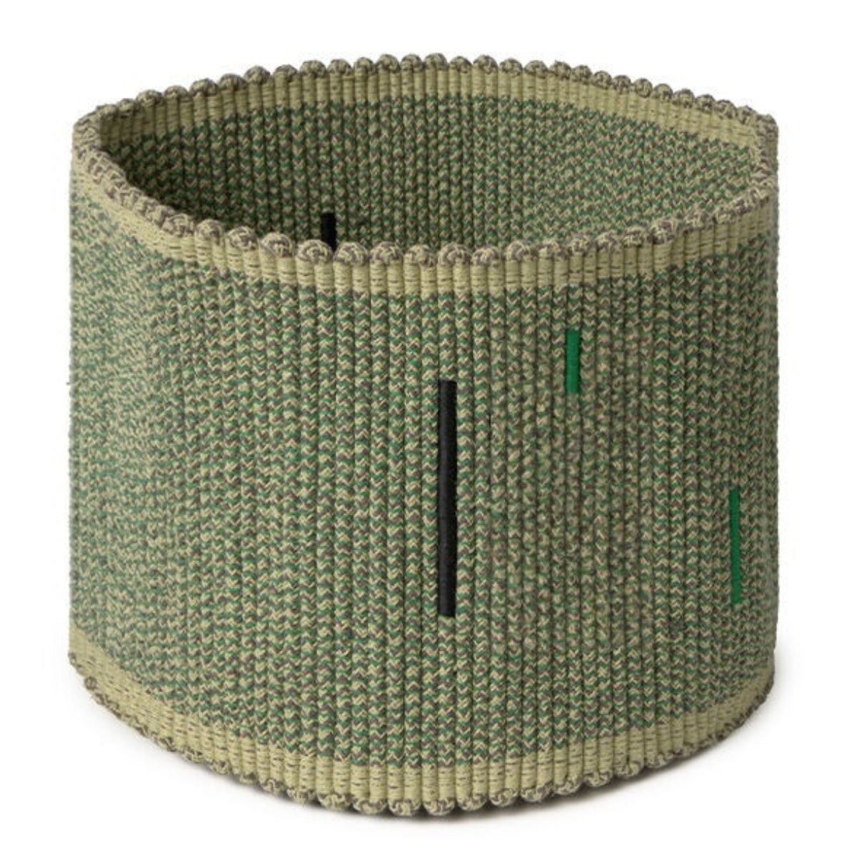 LORENA CANALS-Panier Handloom Vertical Monstera