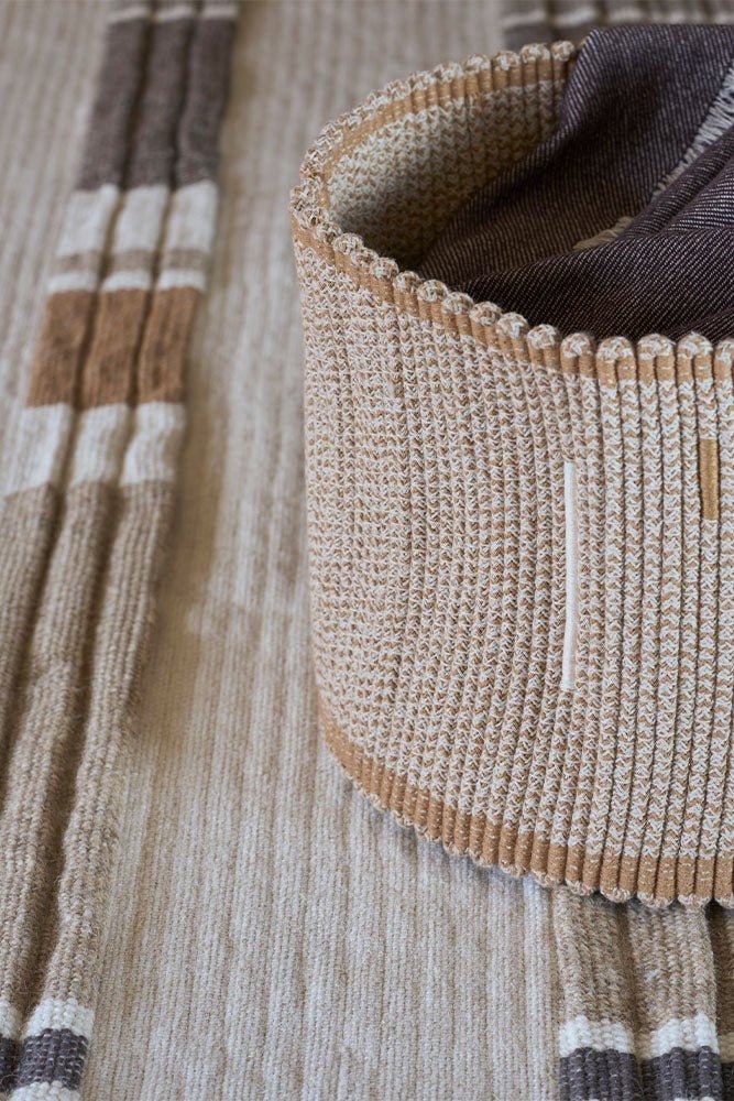 LORENA CANALS-Panier Handloom Vertical Natural