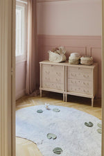 LORENA CANALS-Panier Matelassé Rose