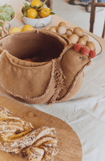 LORENA CANALS-Panier Pour Enfants en Forme de Poulet - Caramel