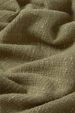 LORENA CANALS-Plaid Tissé Main Kaki 130 X 180 Cm