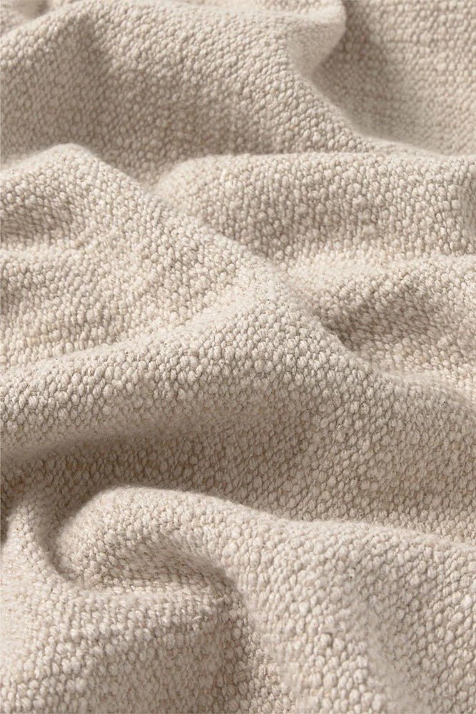 LORENA CANALS-Plaid Tissé Main Naturel 130 X 180 Cm