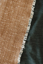 LORENA CANALS-Plaid Tissé Main Ocre 130 X 180 Cm