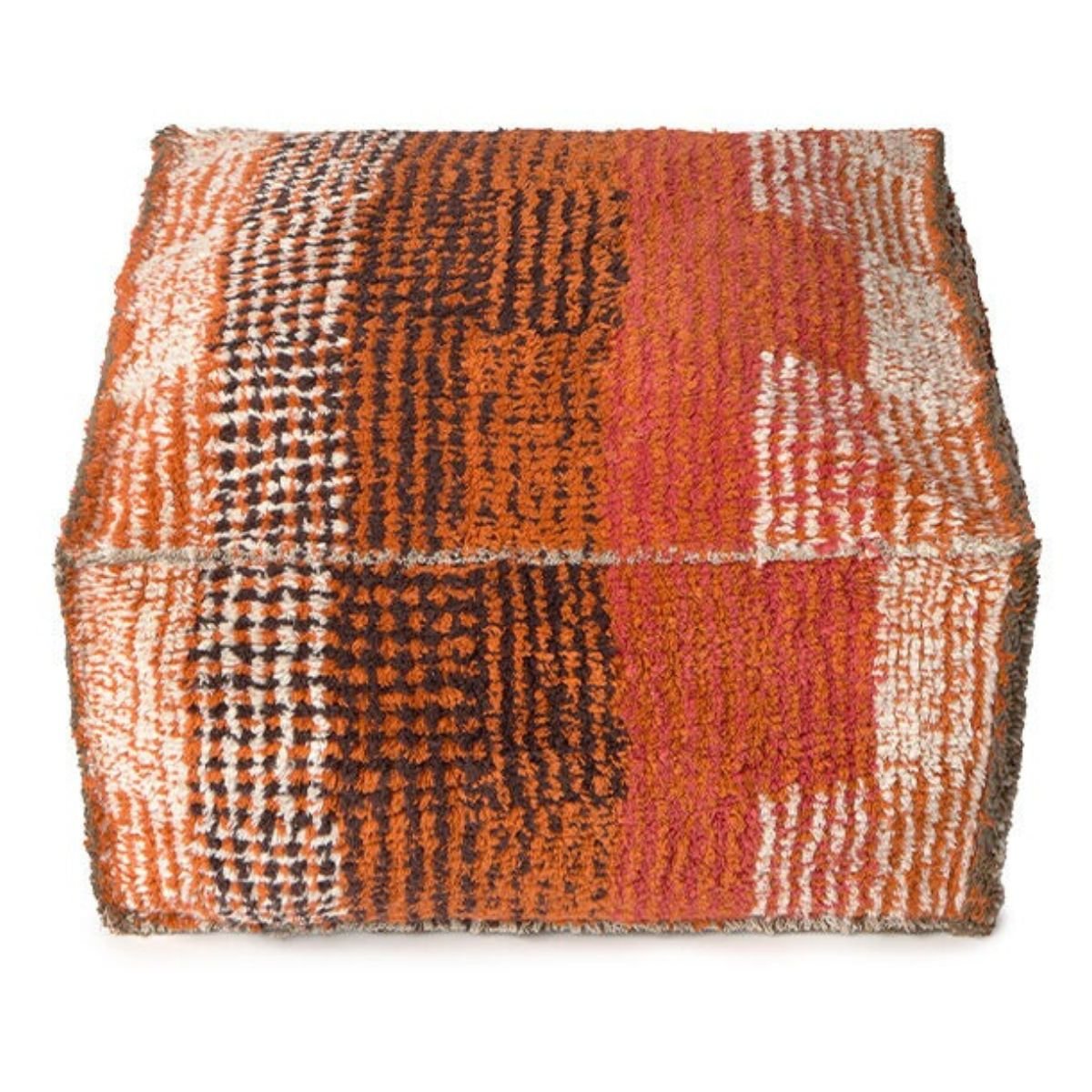 LORENA CANALS-Pouf City Réversible Maple Red