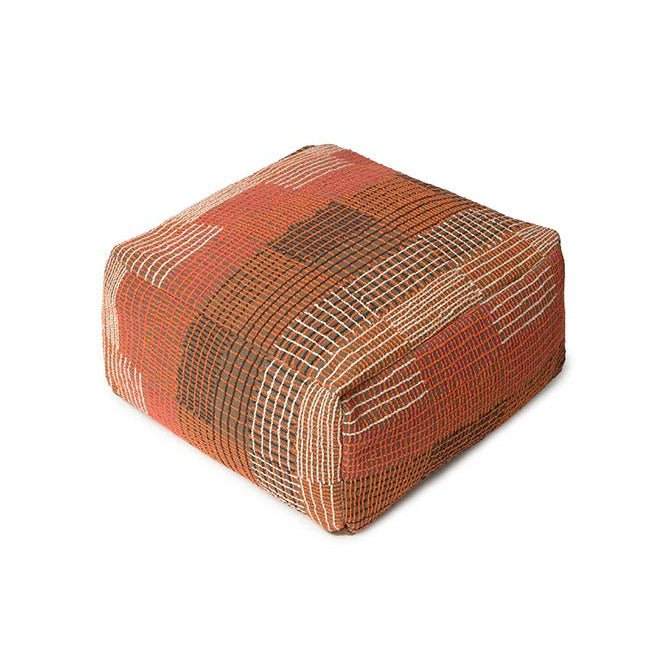 LORENA CANALS-Pouf City Réversible Maple Red