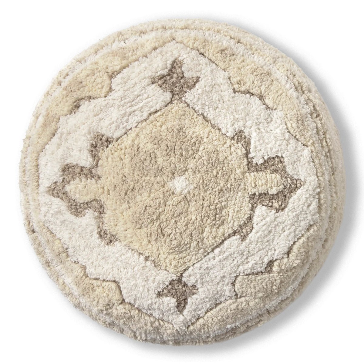 LORENA CANALS-Pouf Persan Naturel Ø 45 x 20 Cm