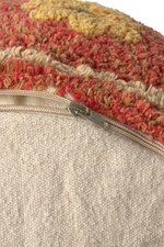LORENA CANALS-Pouf Persan Rouge Ø 45 x 20 Cm