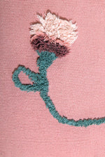 LORENA CANALS-Pouf Rose Cendrée Du Jardin Anglais
