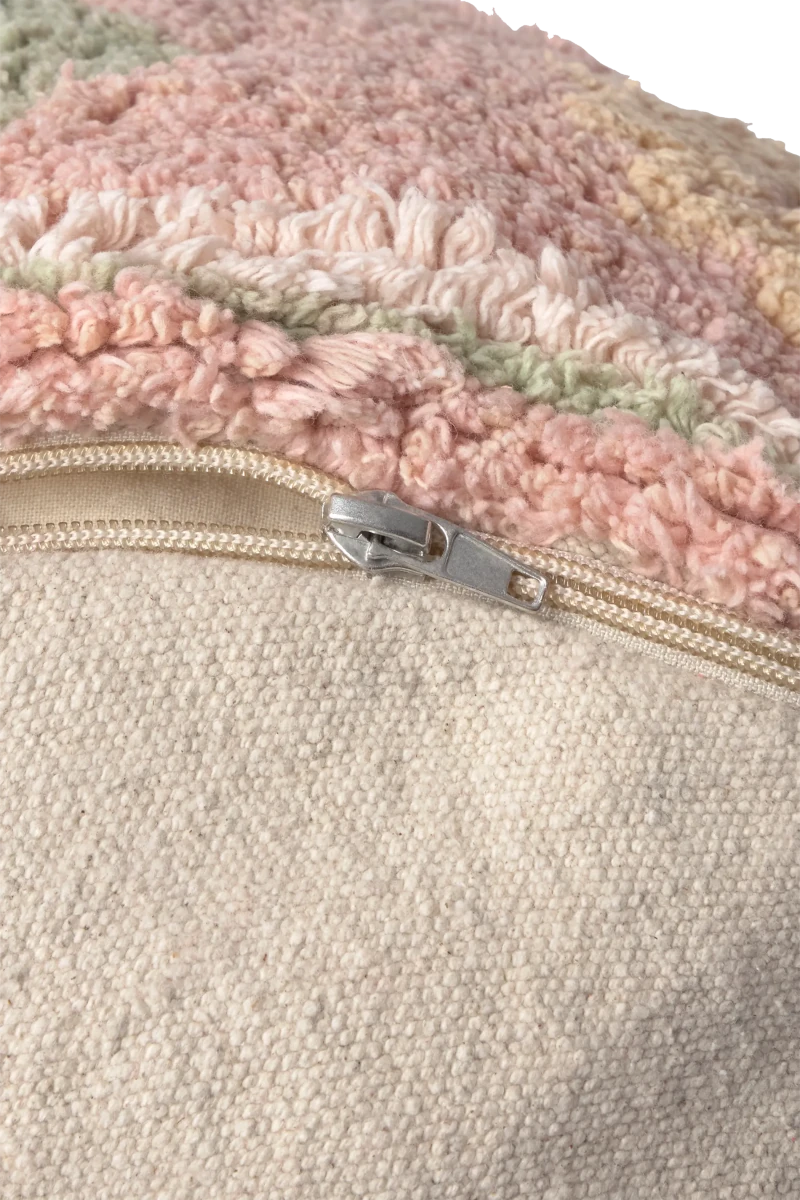 LORENA CANALS-Pouf Rose Persan Ø 45 x 20 Cm