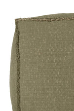 LORENA CANALS-Pouf Tissé Main Kaki