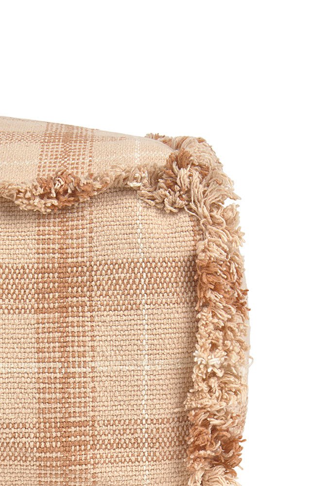 LORENA CANALS-Pouf Tissé Main - Rose
